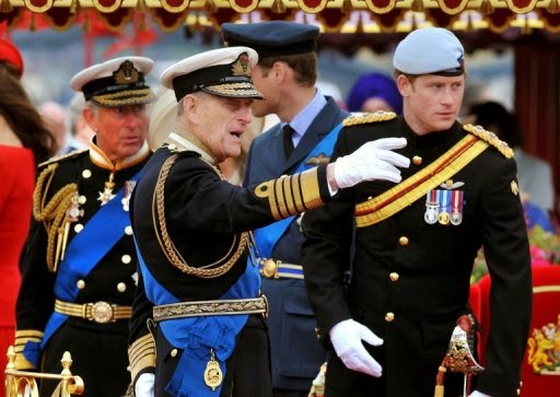 01 British royal family - military uniforms